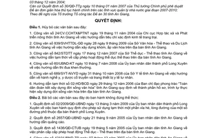 Quyết định 04/2011/QĐ-UBND đơn giản hóa thủ tục hành chính cơ quan chuyên môn