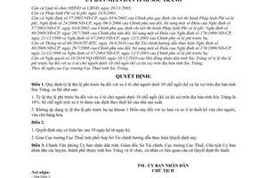 Quyết định 08/2011/QĐ-UBND tỷ lệ thu lệ phí trước bạ xe ô tô