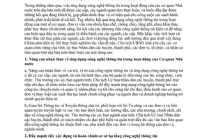 Chỉ thị 07/CT-UBND ứng dụng công nghệ thông tin trong hoạt động cơ quan nhà nước