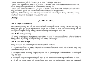 Thông tư 05/2011/TT-BGTVT hướng dẫn kết nối các tuyến đường sắt đô thị