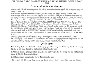 Quyết định 15/2011/QĐ-UBND mức chi thù lao số lượng người làm công tác chi trả