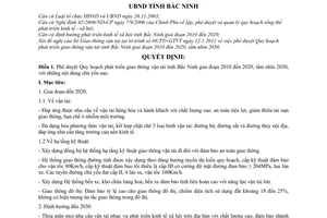 Quyết định 28/2011/QĐ-UBND phê duyệt Quy hoạch phát triển giao thông vận tải