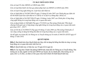 Quyết định 03/2011/QĐ-UBND sử dụng hệ thống thư điện tử công vụ tỉnh Gia Lai