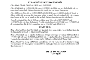 Quyết định 07/2011/QĐ-UBND chức năng nhiệm vụ quyền hạn cơ cấu Sở Kế hoạch Đầu tư Quảng Ngãi