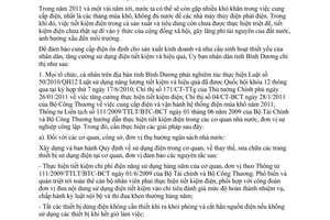 Chỉ thị 02/2011/CT-UBND tiết kiệm điện trong sử dụng điện tỉnh Bình Dương