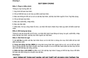 Thông tư 02/2011/TT-BKHCN hướng dẫn kiểm soát vật liệu hạt nhân, hạt nhân nguồn