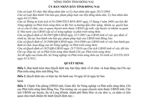 Quyết định 20/2011/QĐ-UBND tổ chức và hoạt động Chi cục Phát triển nông thôn