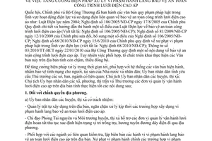 Chỉ thị số 03/2011/CT-UBND bảo vệ công trình lưới điện cao áp Bình Dương