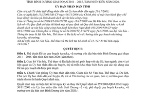 Quyết định 854/QĐ-UBND phê duyệt Đề án quy hoạch karaoke, vũ trường