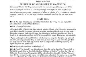 Quyết định 617/QĐ-UBND năm 2011 Đề án trợ giúp người khuyết tật tỉnh Bà Rịa Vũng Tàu 2011 2015