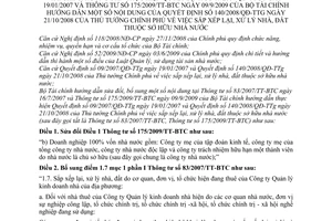 Thông tư 39/2011/TT-BTC sửa đổi Thông tư 83/2007/TT-BTC