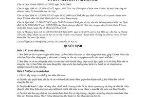 Quyết định 10/2011/QĐ-UBND chức năng nhiệm vụ quyền hạn cơ cấu tổ chức của Ban dân tộc Lai Châu