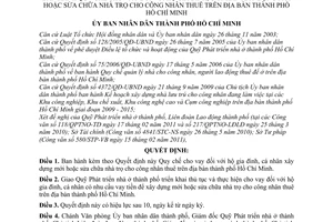 Quyết định 18/2011/QĐ-UBND Quy chế cho vay hộ gia đình, cá nhân xây dựng nhà ở