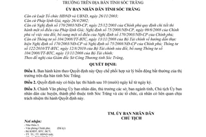 Quyết định 14/2011/QĐ-UBND Quy chế phối hợp xử lý biến động bất thường