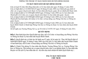 Quyết định 08/2011/QĐ-UBND Quy chế tổ chức và hoạt động Phòng Văn hóa
