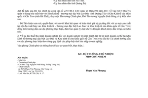 Công văn 1487/VPCP-KTTH xử lý thuế hàng hóa xuất bán vào Khu kinh tế