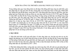 Kế hoạch 1732/KH-HĐPH kiểm tra công tác phổ biến, giáo dục pháp luật