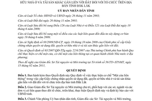 Quyết định 06/2011/QĐ-UBND quy định thực hiện cơ chế Một cửa liên thông