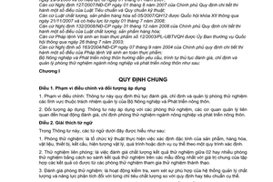 Thông tư 16/2011/TT-BNNPTNT  đánh giá, chỉ định và quản lý  phòng thử nghiệm