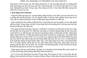 Chỉ thị 04/CT-BYT triển khai công tác phòng, chống, khắc phục hậu quả lụt bão