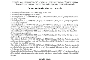 Quyết định 14/2011/QĐ-UBND  hệ số điều chỉnh dự toán xây dựng công trình