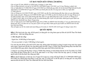 Quyết định 15/2011/QĐ-UBND mức thu, nộp, chế độ quản lý sử dụng phí