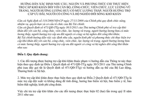 Thông tư 48/2011/TT-BTC hướng dẫn xác định nhu cầu, nguồn và phương thức chi