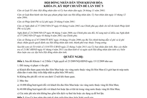 Nghị quyết 09/2011/NQ-HĐND sửa đổi Nghị quyết 23/2009/NQ-HĐND chế độ thu nộp