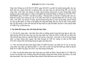 Công văn 1165/LĐTBXH-KHTC xác định đối tượng, nhu cầu kinh phí thực hiện trợ cap