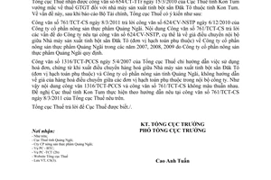 Công văn 1436/TCT-CS chính sách thuế giá trị gia tăng