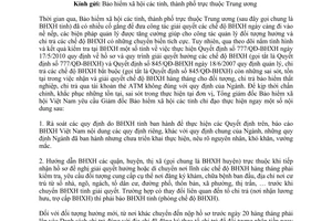 Công văn 1662/BHXH-BC giải quyết các chế độ Bảo hiểm xã hội