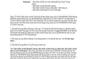 Công văn 1730/BHXH-VP đính chính công văn 1658/BHXH-CSXH