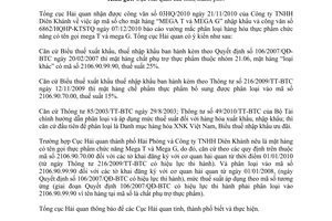 Công văn 1881/TCHQ-TXNK phân loại hàng hóa