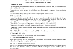 Tiêu chuẩn Việt Nam TCVN 4530:2011 về cửa hàng xăng dầu – yêu cầu thiết kế do Bộ Khoa học và Công nghệ ban hành