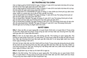 Quyết định 837/QĐ-BTC giao dự toán chi thực hiện các Chương trình mục tiêu