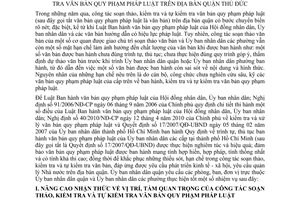 Chỉ thị 02/2011/CT-UBND chấn chỉnh, tăng cường công tác soạn thảo