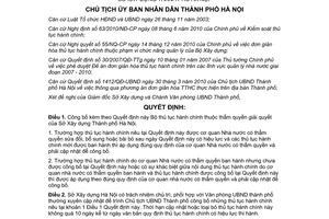 Quyết định 1859/QĐ-UBND công bố bộ thủ tục hành chính