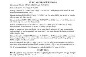 Quyết định 13/2011/QĐ-UBND kiện toàn mạng lưới nhân viên thú y xã, phường