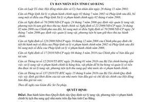 Quyết đinh 995/2011/QĐ-UBND tang vật phương tiện vi phạm hành chính bị sung quỹ