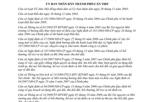 Quyết định 15/2011/QĐ-UBND sửa đổi Quy định bồi thường hỗ trợ tái định cư