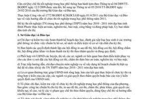 Chỉ thị 08/2011/CT-UBND tổ chức kỳ thi tốt nghiệp trung học phổ thông 2010 2011 Bình Phước