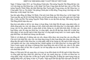 Thông báo 116/TB-VPCP kết luận Thủ tướng Nguyễn Tấn Dũng