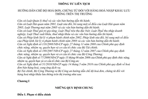 Thông tư liên tịch 60/2011/TTLT-BTC-BCT-BCA Hướng dẫn chế độ hoá đơn, chứng từ