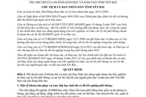 Quyết định 678/QĐ-UBND năm 2011 phê duyệt khoản thu mức chi thực hiện xây dựng