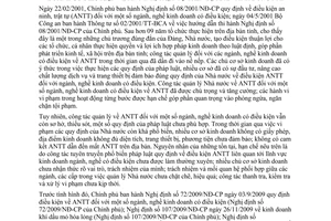 Chỉ thị 01/2011/CT-UBND tăng cường công tác quản ngành kinh doanh có điều kiện