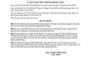 Quyết định 14/2011/QĐ-UBND quản lý nhà nước đối với tổ chức hội nghị