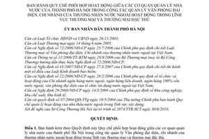 Quyết định 17/2011/QĐ-UBND Quy chế phối hợp hoạt động giữa các cơ quan