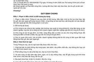 Thông tư 35/2011/TT-BNNPTNT hướng dẫn thực hiện khai thác, tận thu gỗ