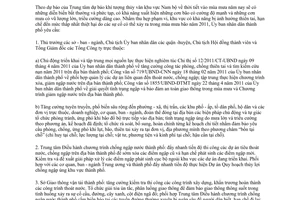 Chỉ thị 19/2011/CT-UBND triển khai biện pháp phòng, chống, ứng phó sự cố