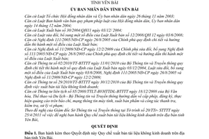 Quyết định 16/2011/QĐ-UBND Quy chế xuất bản tài liệu không kinh doanh